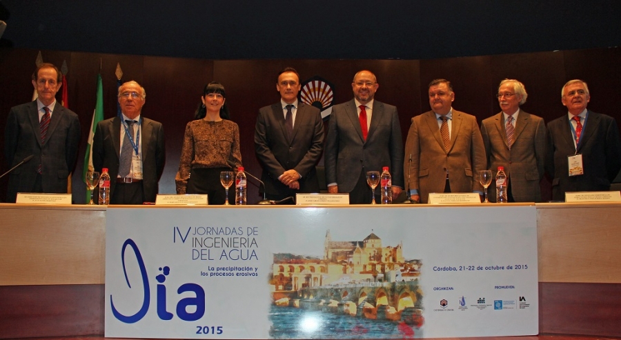 Inauguración de las IV Jornadas de Hidrología del Agua