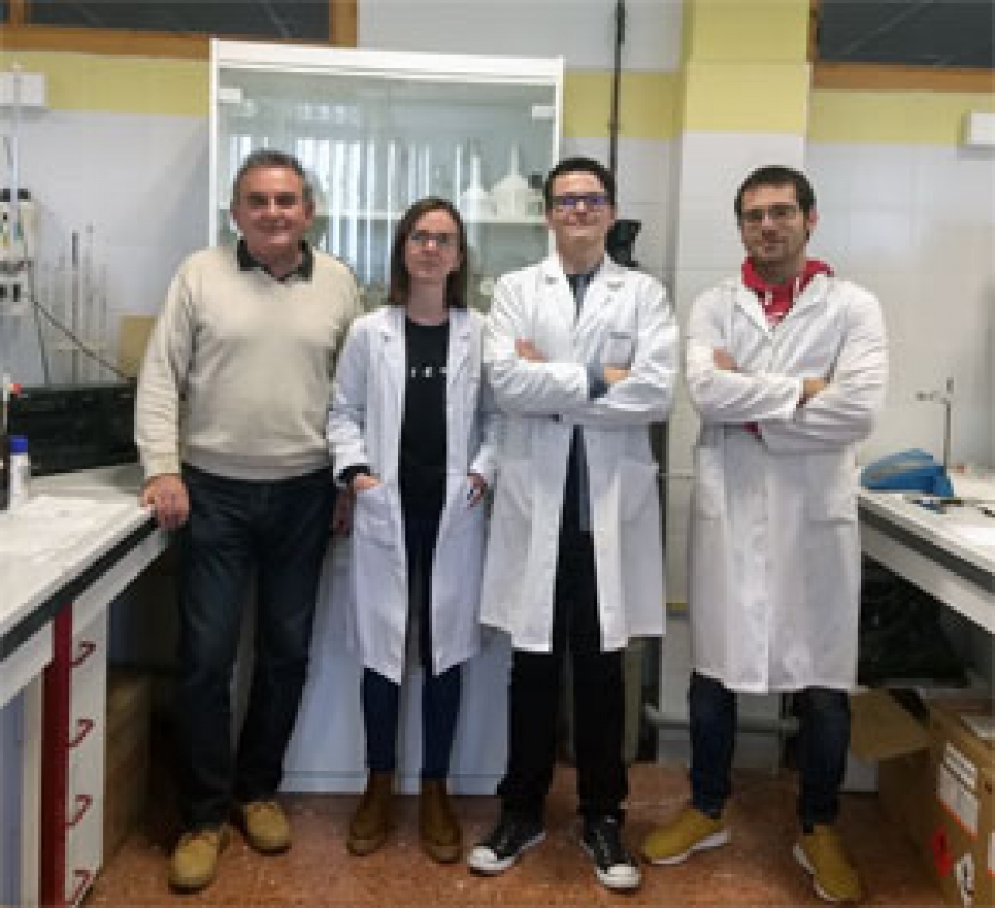 Miembros del grupo de investigación Química de Biomoléculas y Procesos Alimentarios de la Universidad de Almería adscrito al ceiA3