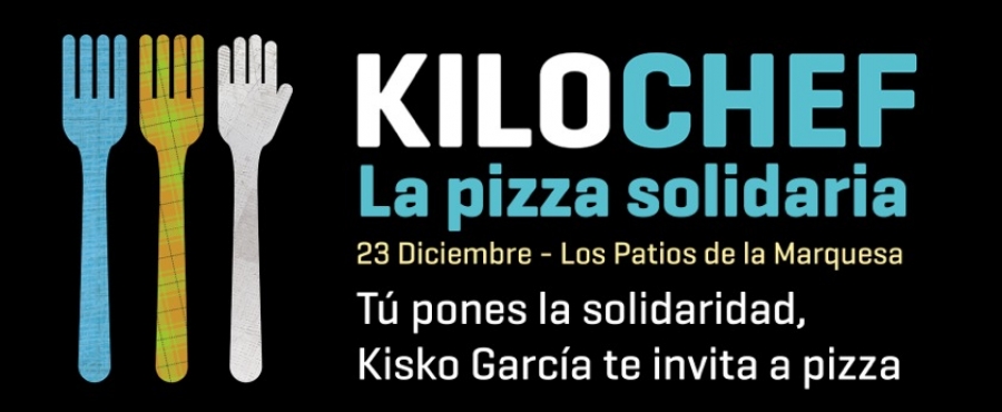 ceiA3 y el chef Kisko García colaboran con el Banco de Alimentos cambiando pizza por alimentos