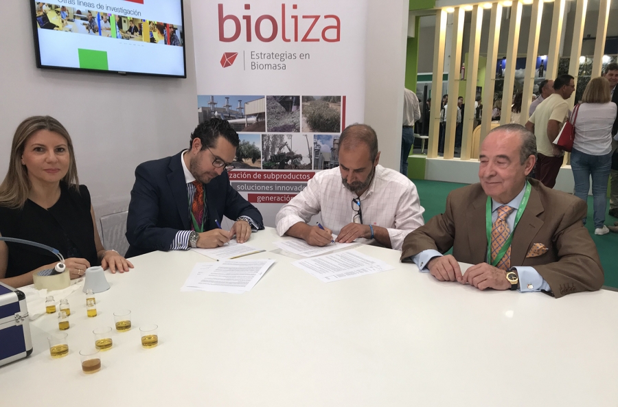 La Universidad de Jaén y el Grupo Oleícola Jaén renuevan el acuerdo de investigación en materia de valorización energética de subproductos del olivar