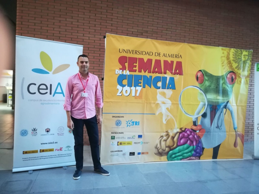 Investigadores del ceiA3 participan en la Semana de la Ciencia celebrada en la Universidad de Almería