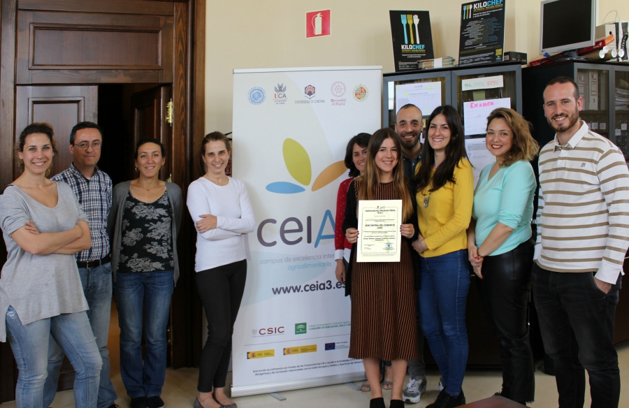 El ceiA3 certifica su compromiso medioambiental a través el Programa Trébol de la Universidad de Córdoba