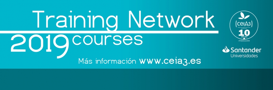 Abierto el plazo de inscripción para los  Training Network Courses del ceiA3