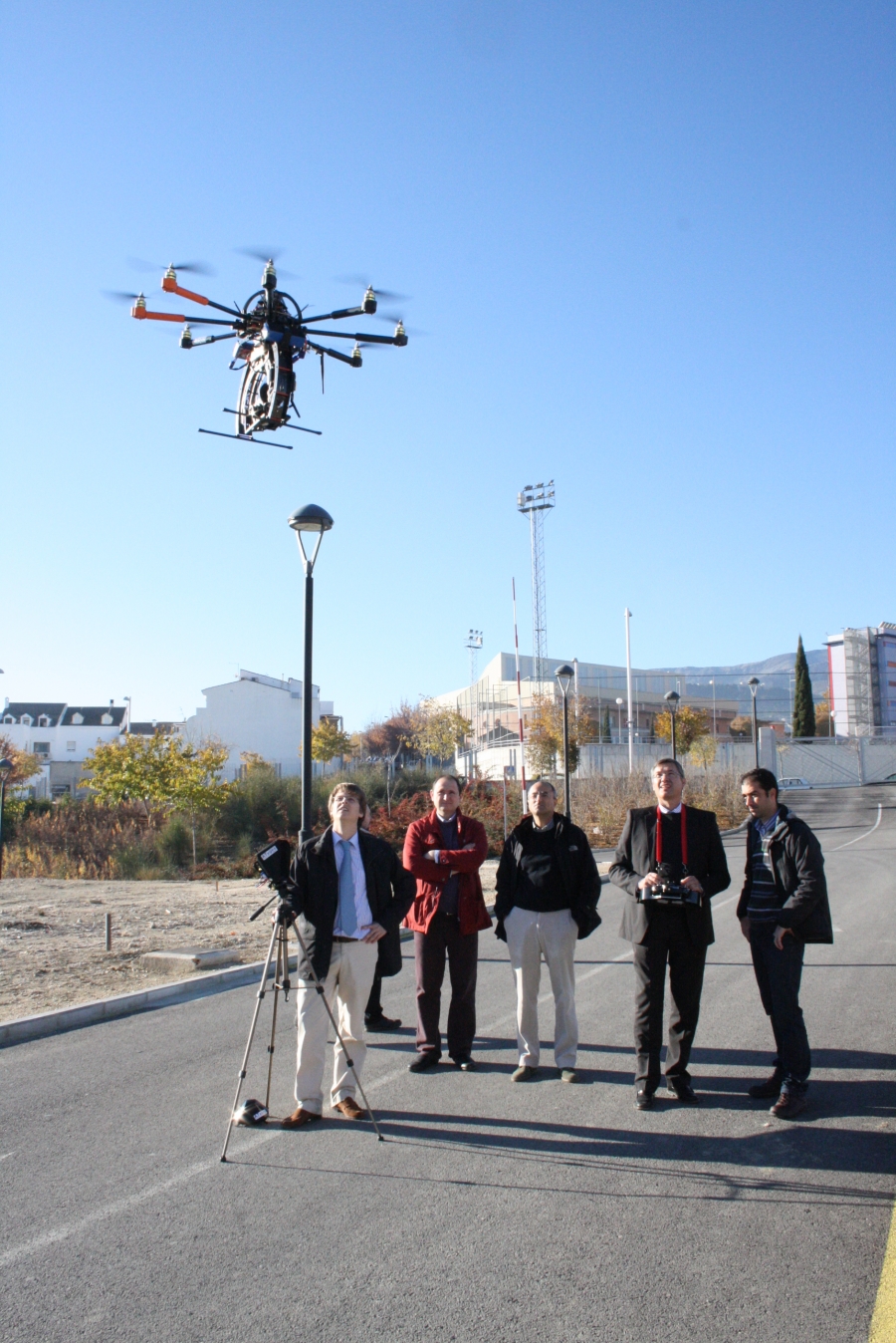 Un grupo del ceiA3 se alía con la empresa ATyges para diseñar una plataforma de vuelo que pueda utilizarse en el campo de la Cartografía para estudiar terrenos