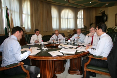 Imagen de de la reuni&oacute;n de la oficina en Bruselas del ceiA3