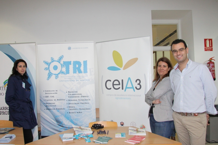 El ceiA3 participa en la Feria de las Ideas de la Universidad de Almería