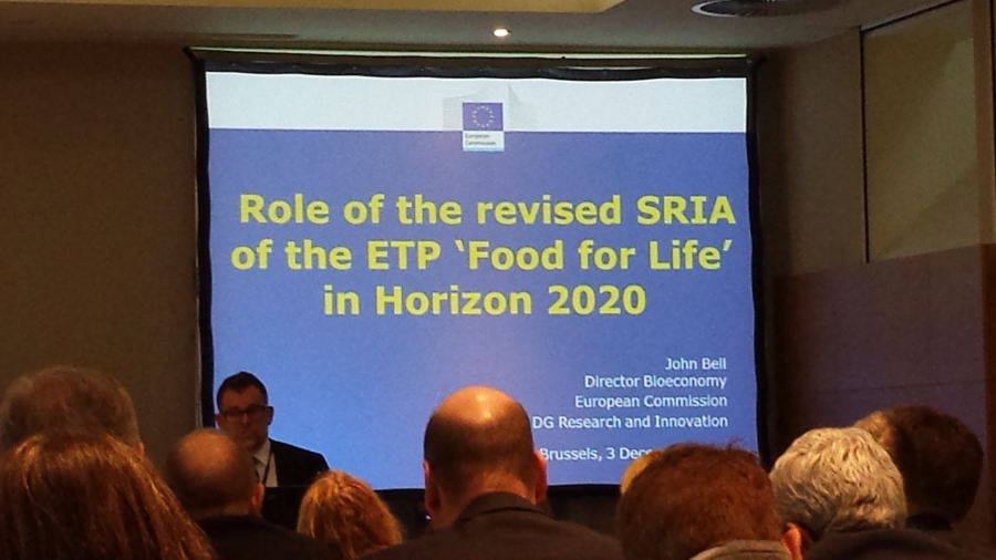 El ceiA3 asiste a la presentación de la agenda estratégica en investigación e innovación de la Plataforma Tecnológica Europea ‘Food of Life’