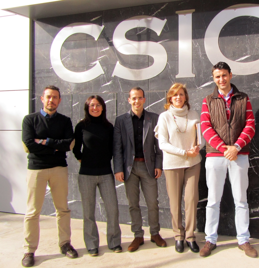 Investigadores del grupo adscrito al ceiA3 ' Remote Sensing for Precision Agriculture'