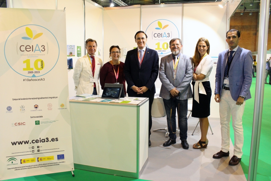 ceiA3 participa activamente en Andalucía Sabor, la Feria Agroalimentaria y Pesquera de Andalucía