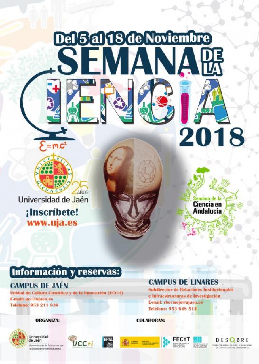 La Universidad de Jaén celebrará la XVIII Semana de la Ciencia de Andalucía en los campus de Jaén y Linares