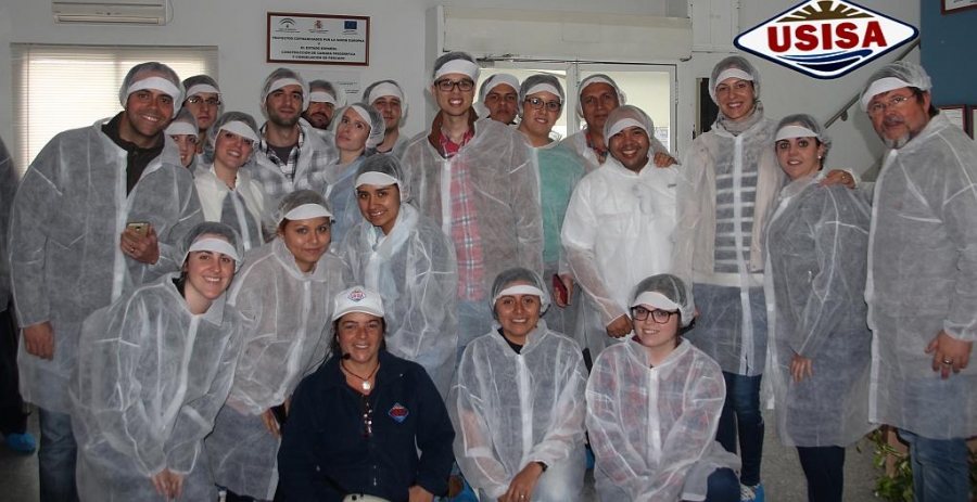 Los alumnos del Máster en Agroalimentación del ceiA3 de ruta por las industrias alimentarias andaluzas